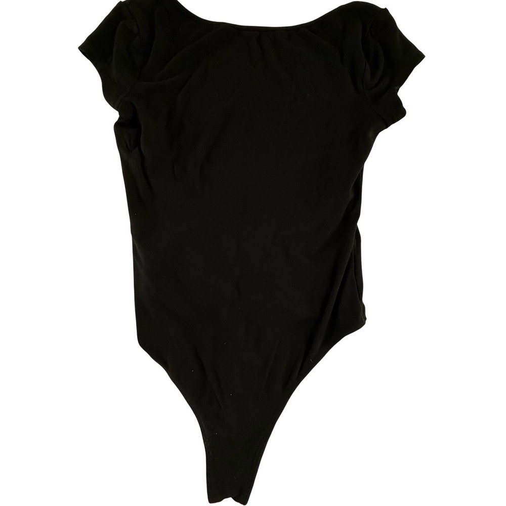 Revolve Superdown Low Back Bodysuit Black Size XS Going Out Classic Minimalist